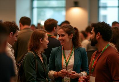 NexaMind team at tech community event